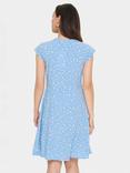 Saint Tropez Gisla Abstract Mini Dress, Blue/Multi