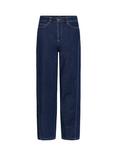 Saint Tropez Loesa Straight Cut Jeans, Dark Blue
