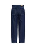 Saint Tropez Loesa Straight Cut Jeans, Dark Blue