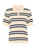 Saint Tropez Luvia Stripe Knit Top, Blue/Multi