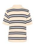 Saint Tropez Luvia Stripe Knit Top, Blue/Multi