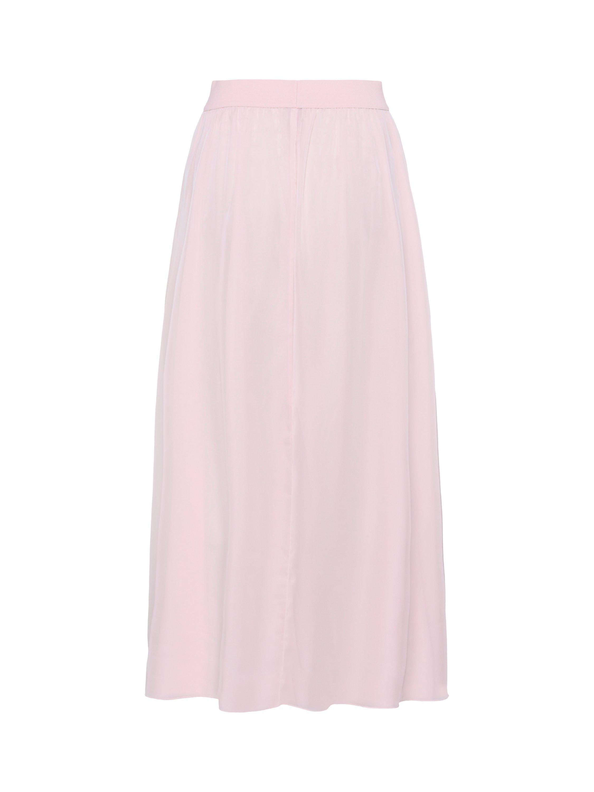 Product image 6 of 6, which shows Saint Tropez Coral Maxi Skirt, Mid Pink, XXL
