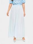 Saint Tropez Coral Maxi Skirt, Mid Blue