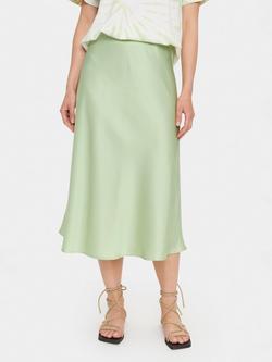 Saint Tropez Lodisa A-Line Midi Skirt, Mid Green, Mid Green