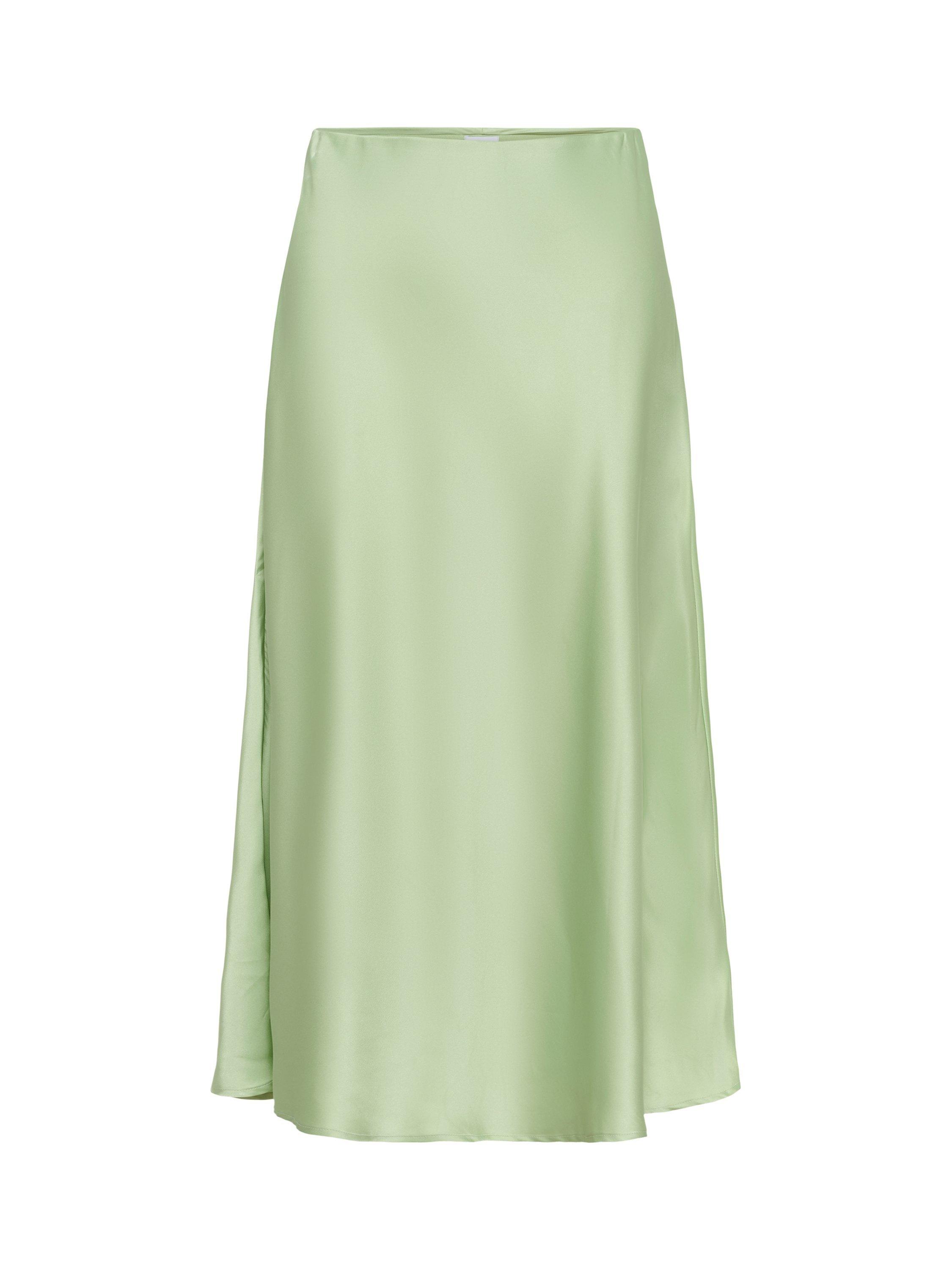 Product image 5 of 6, which shows Saint Tropez Lodisa A-Line Midi Skirt, Mid Green, XXL