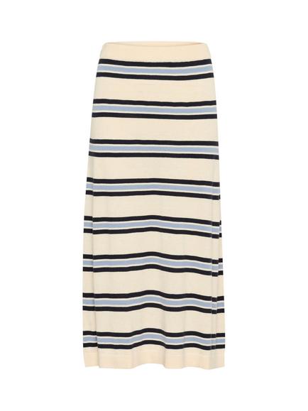 Saint Tropez Luvia Stripe Midi Skirt, Blue/Multi, Blue/Multi