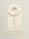 Hobbs Matilda Fringed Scarf, Buttercream