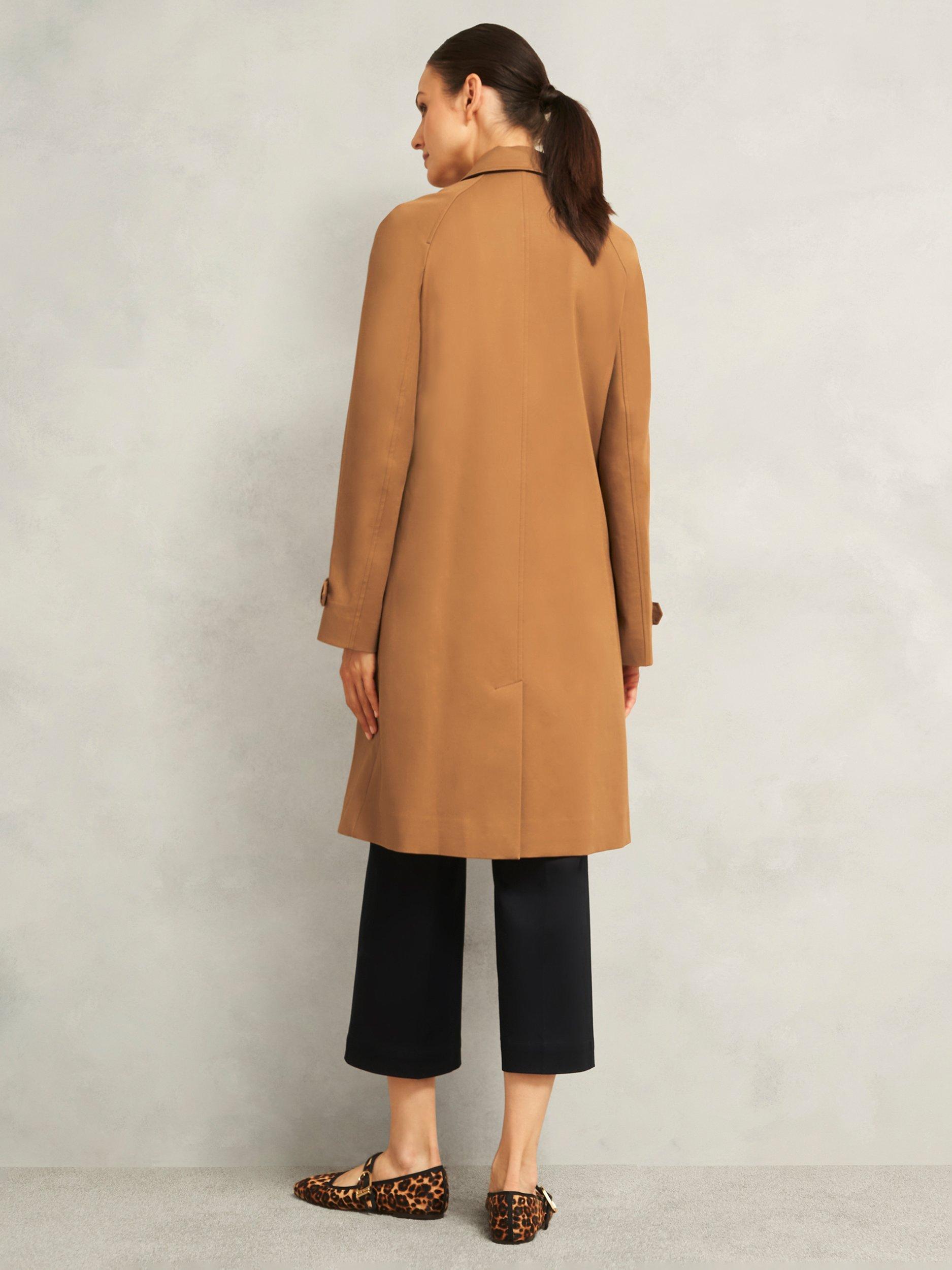 Product image 2 of 5, which shows Hobbs Vienna Trench Coat, Cinnamon Brown, 16