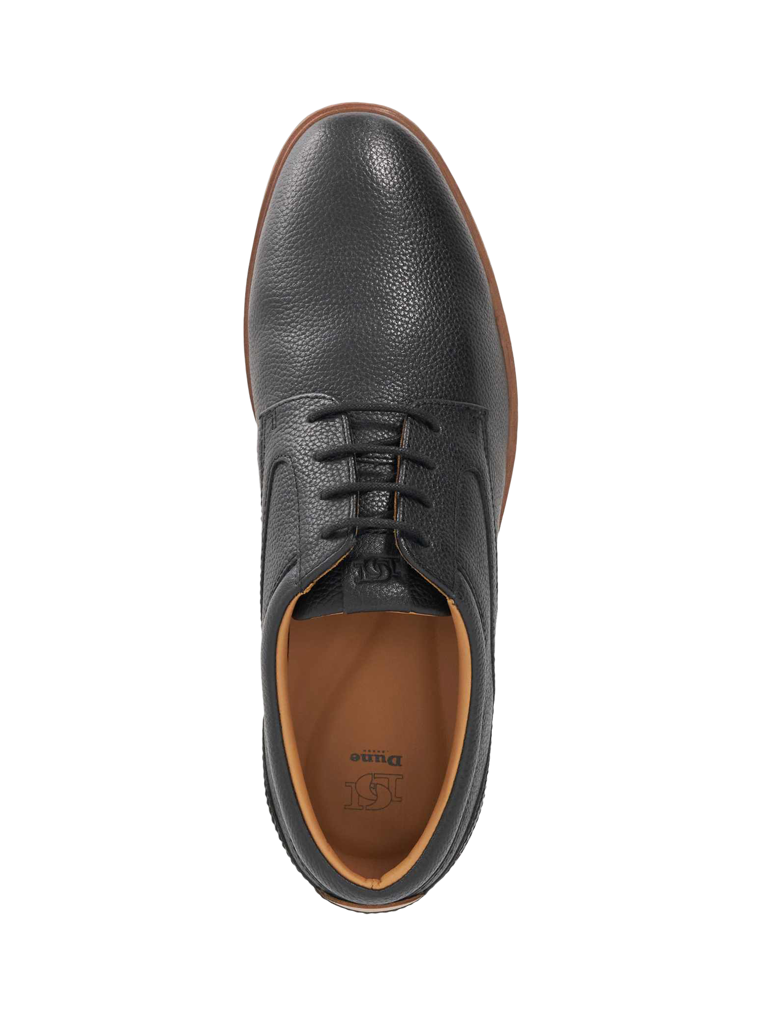 Product image 4 of 5, which shows Dune London Brydon Leather Shoes, Black, EU40