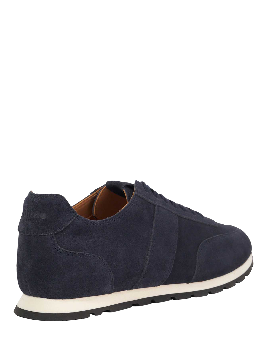 Product image 3 of 5, which shows Dune London Treyson Suede Lace Up Trainers, Navy, EU40