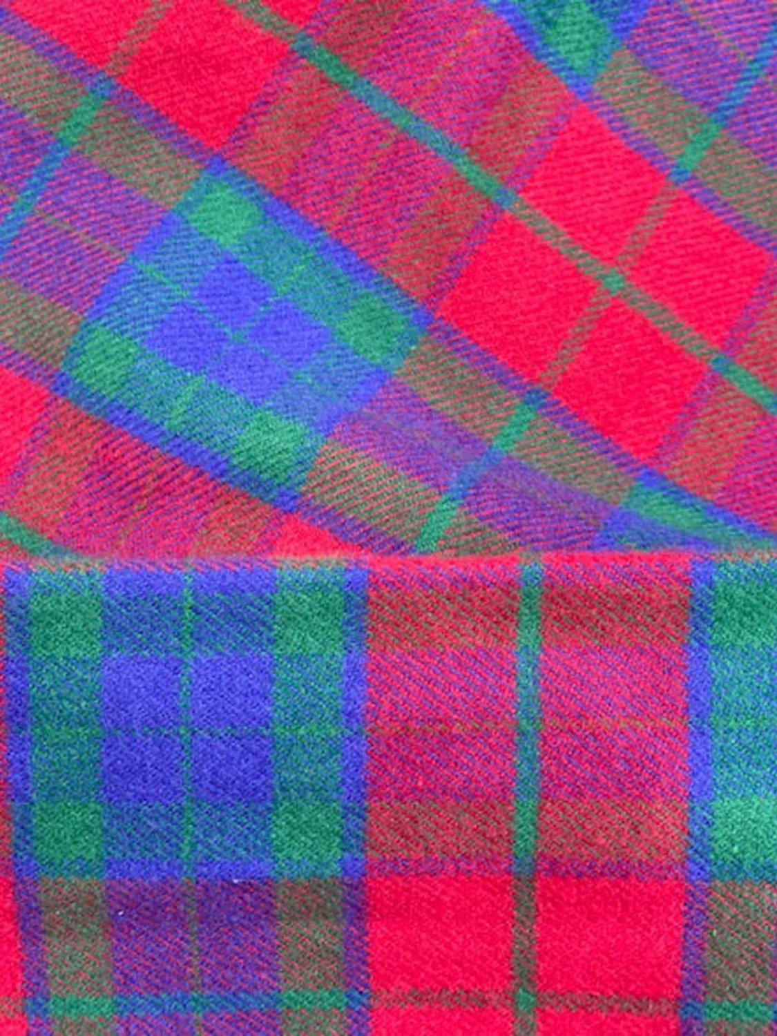 Product image 8 of 8, which shows British Boxers Tartan Cotton Pyjama Set, Bordeaux, S