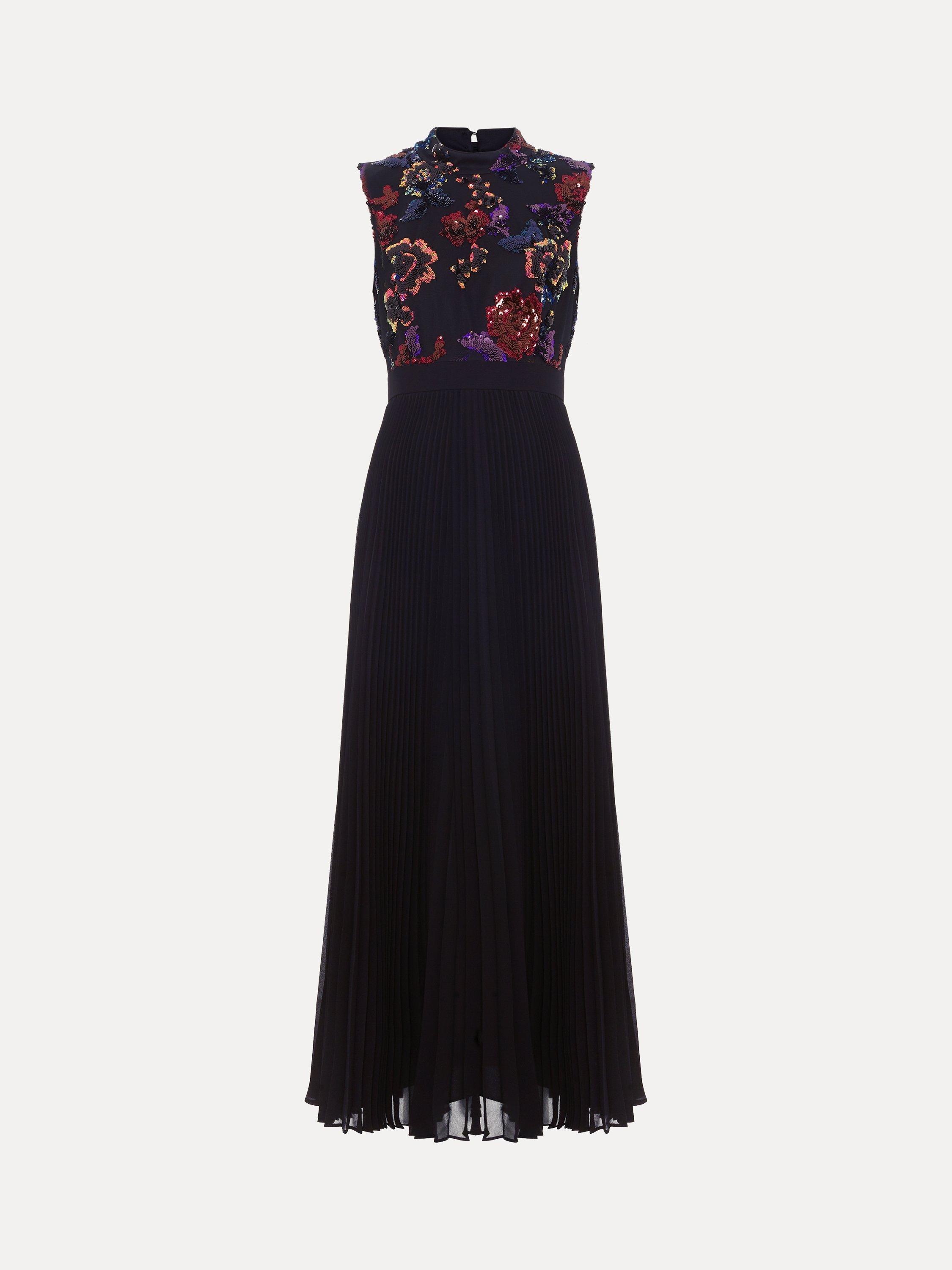 Phase Eight Lela Floral Sleeveless High Neck Maxi Dress