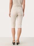 Part Two RenataPW Cotton Stretch Chino Shorts, Natural Beige