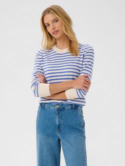 Part Two Gertie Stripe Jumper, Blue/Multi