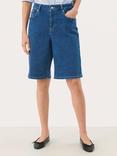 Part Two Rafaella Cotton Denim Knee Length Shorts