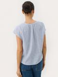 Part Two ReynaPW Short Sleeve V-Neck Blouse