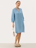 Part Two Maina Denim Dress, Light Blue