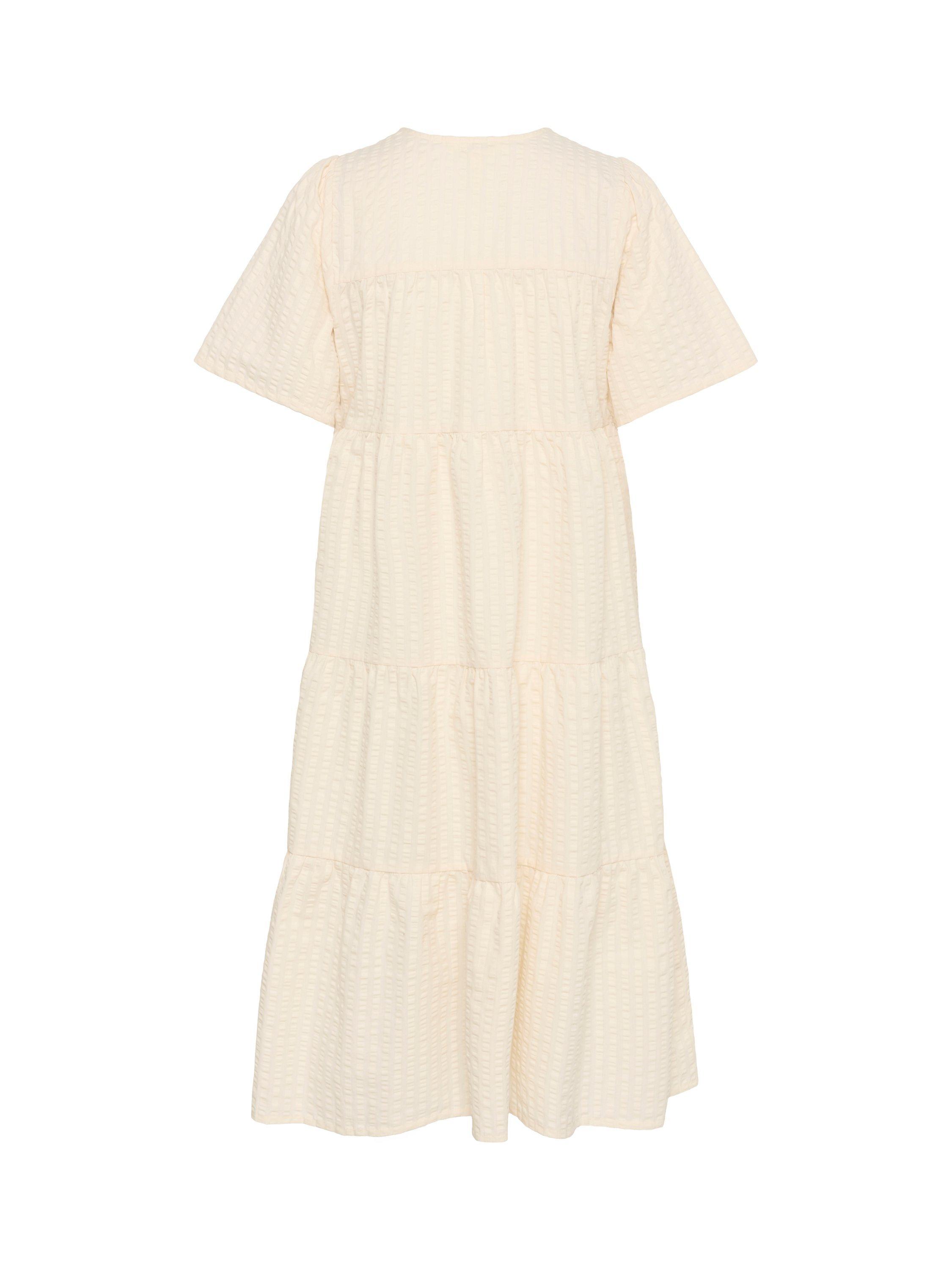 Product image 6 of 6, which shows Part Two Pam Tiered Midi Dress, White, 8