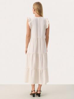 Part Two Pamalina Tiered Midi Dress - view 2, White