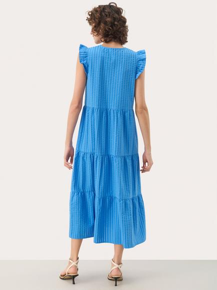 Part Two Pamalina Tiered Midi Dress - view 2, Blue