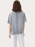 Part Two SanayaPW V-Neck Short Sleeve Blouse