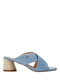 Moda in Pelle Marlow Block Heel Sandals, Blue