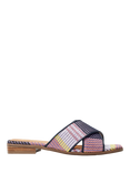 Moda in Pelle Naela Textile Slider Sandals