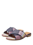 Moda in Pelle Naela Textile Slider Sandals