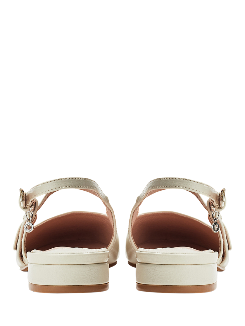 Product image 3 of 4, which shows Moda in Pelle Faiga Slingback Court Soes, Off White, 3