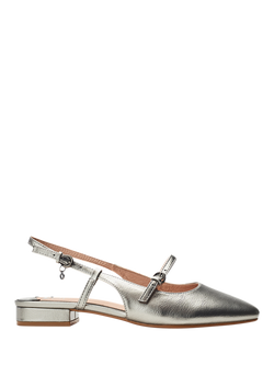 Moda in Pelle Faiga Slingback Court Soes, Pewter, Pewter