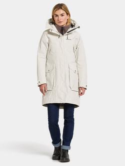 Didriksons Thelma Waterproof Parka - view 2, White Foam