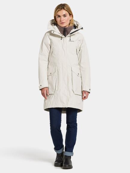 Didriksons Thelma Waterproof Parka - view 2, White Foam