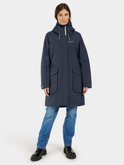 Didriksons Thelma Waterproof Parka - view 2, Dark Night Blue