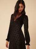 Nobody's Child Angela Ocassion Polka Dot  Mini Dress