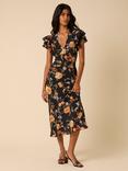 Nobody's Child Layla Occasion Floral Print Midi Dress