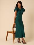 Nobody's Child Lola Occasion Ruffle Sleeve Midi Dress