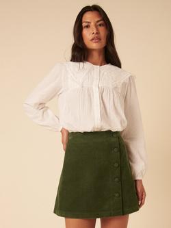 Nobody's Child Bingley Baby Cord Mini Skirt, Green - view 2, Green