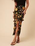 Nobody's Child Kamala Ruffle Floral Skirt, Multi