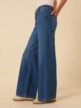 Nobody's Child Classic Wide Leg Jeans, Blue