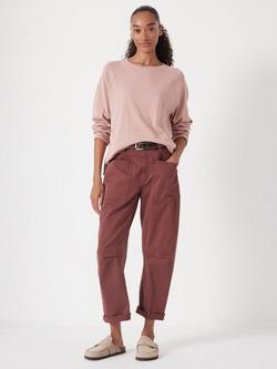 HUSH Matilda Cotton Raglan Top, Rosewood Pink