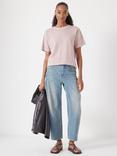 HUSH Rosie Regular Fit T-Shirt, Rosewood Pink