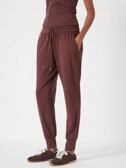HUSH Amie Joggers, Burgundy