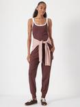 HUSH Amie Joggers, Burgundy