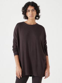 HUSH Gillian Top, Chocolate Brown
