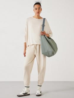 HUSH Gillian Top - view 2, Oatmeal Marl