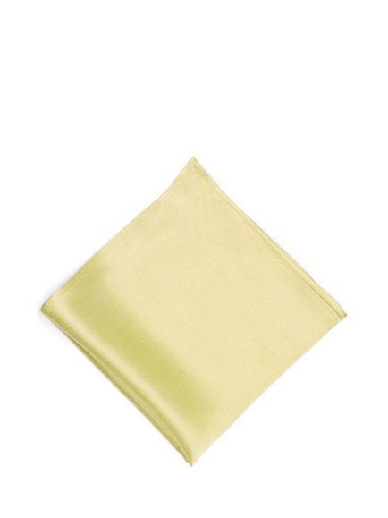 Rewritten Satin Pocket Square, Lemonade