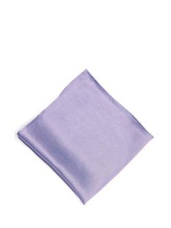 Rewritten Satin Pocket Square, Lilac
