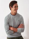 Crew Clothing Classic Crew Neck Jumper, Mid Grey