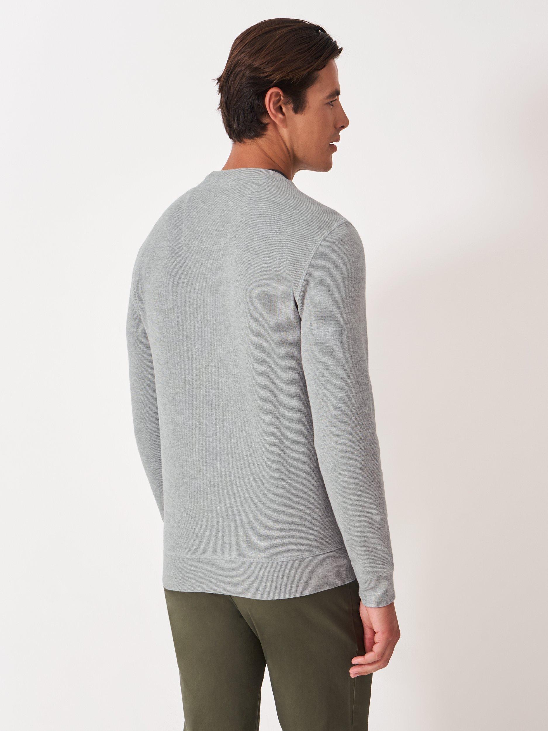 Product image 2 of 5, which shows Crew Clothing Classic Crew Neck Jumper, Mid Grey, L