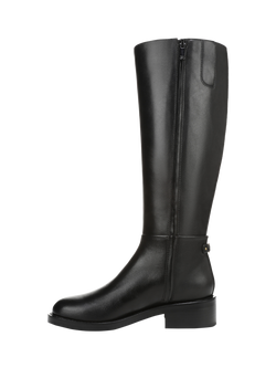 Sam Edelman Milla Leather Knee High Boots, Black - view 2, Black